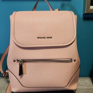 Michael Kors Harrison Saffiano Leather Backpack